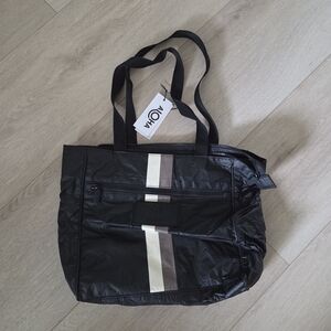 ALOHA Collection Black Splash-Proof Tote